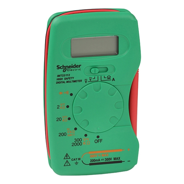 Multímetro Digital Compacto Cat3 300v