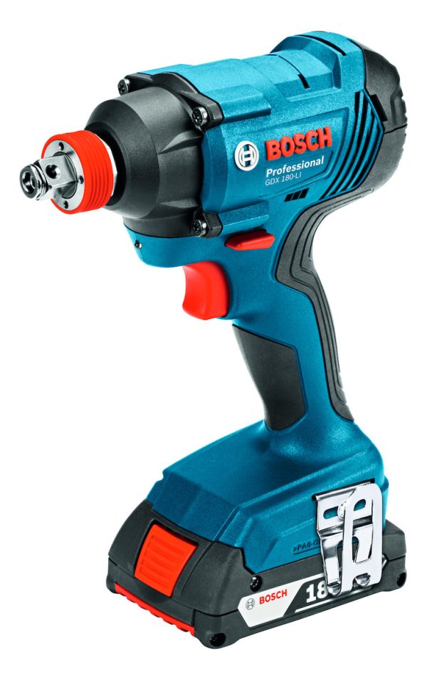Llave De Impacto 18v (1/4 - 1/2) Bosch Gdx 180 Li 2 Bat - Imagen 2