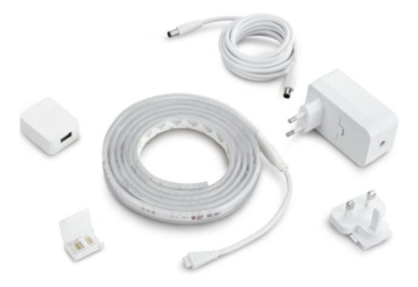 Kit Cinta Led 2mts 20w + Fuente 24v Rgbw Hue - Imagen 3
