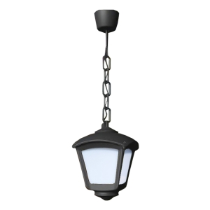 Farol Colgante Colonial Negro Ip55 E27 Sicar/roby