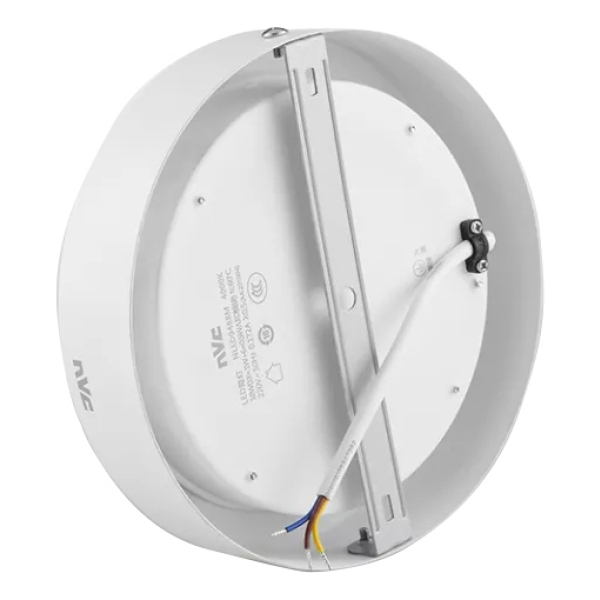 Plafón Led Redondo 12w Blanco, Luz Neutra O150mm - Imagen 2