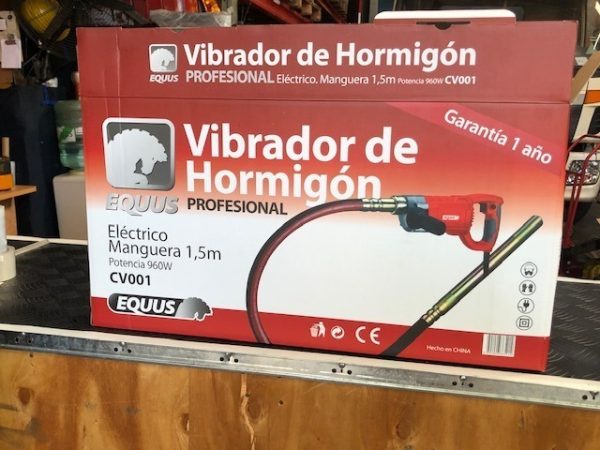 Vibrador De Hormigon Equus 960w Profesional - Imagen 3