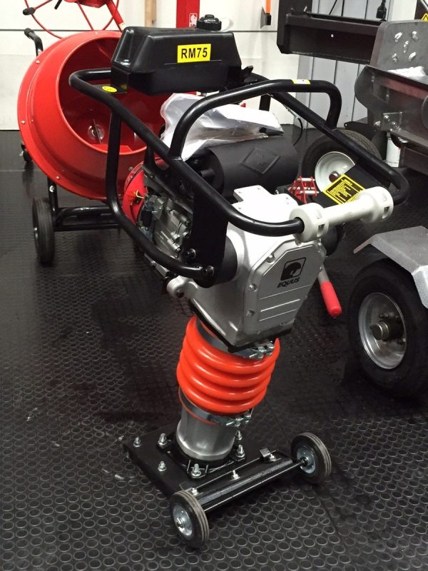 Pison Pata Pata Compactador Equus Con Ruedas + Horimetro - Imagen 6