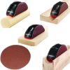Set Taco Lija 4 Bases Intercambiables Sandplane Milescraft - Imagen 6