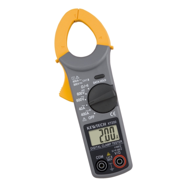 Pinza Amperimétrica Digital De 400a Ca Kt200