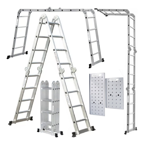 Combo Escalera Andamio 4.7m Equus
