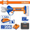 Cizalla 20v 0-25mm Wadfow Carg + Bat + Valija Wjfpb25 L N F - Imagen 2