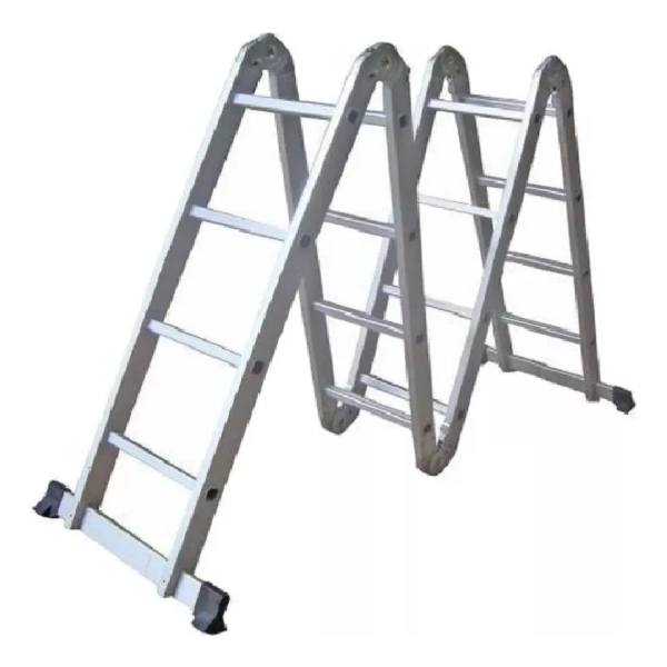 Escalera Andamio De Aluminio Multifunción 4.7m 16 Escalones - Imagen 4
