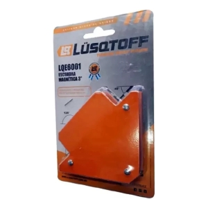Escuadra Magnética Soldar Carpintero 100mm 23kg Lusqtoff K37