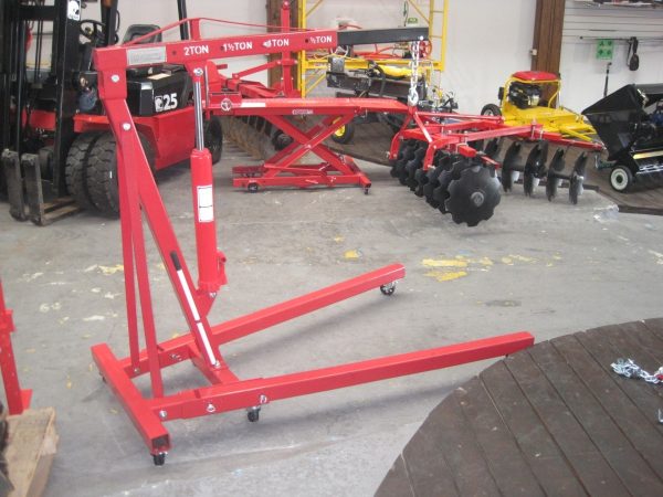Guinche Grua Pluma Equus 2 Toneladas Plegable Para Motor - Imagen 10