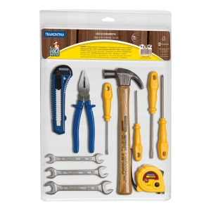 Kit De 11 Herramientas Básicas Tramontina