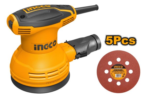 Lijadora Roto Orbital Industrial 5 320w Ingco Rs3208 - Imagen 2