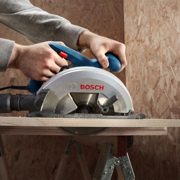 Sierra Circular Eléctrica Bosch Gks 130 184mm Azul 220v - Imagen 7