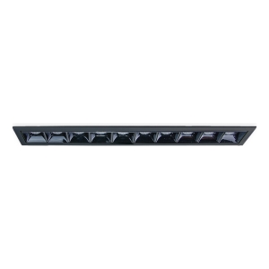 Downlight London 10 Módulos Negro 10x2,5w 3000k