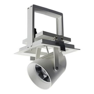 Embutido/spot Movil De Techo Bco 24w 4000k - Nv0458