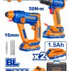 Kit Taladro C/percutor + Rotomartillo 1,5j Wadfow Wos240681 - Imagen 2