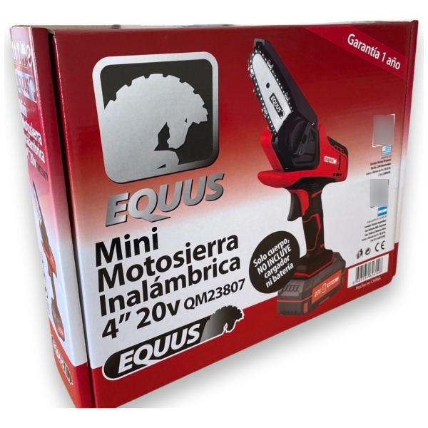 Mini Motosierra Inalámbrica Equus 4 20v - Imagen 5