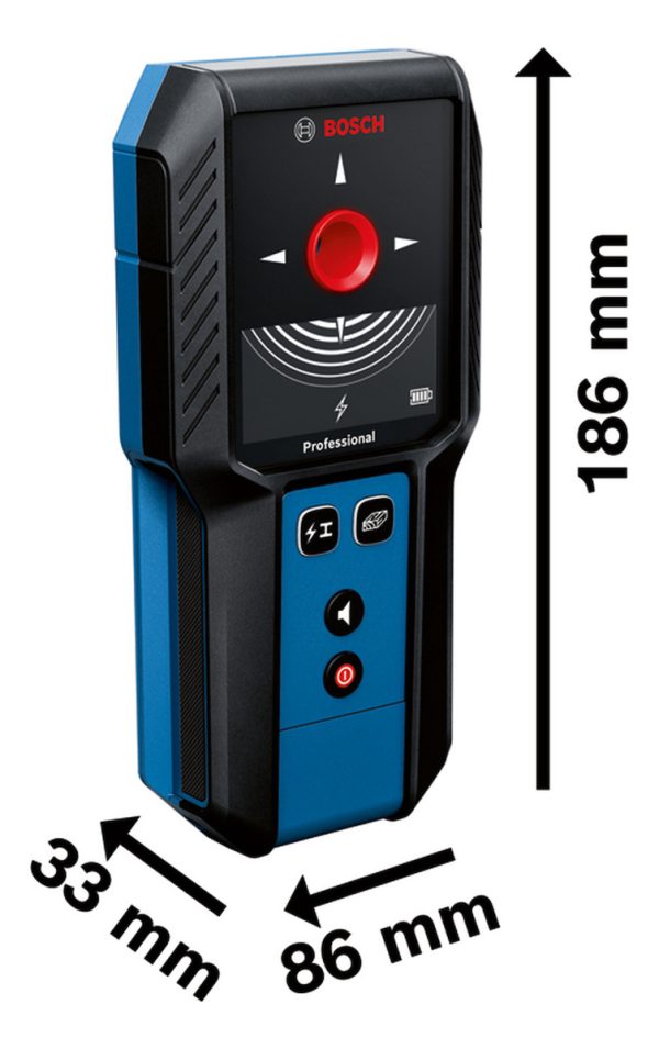 Detector De Materiales Escaner 120mm Bosch Gms 120-27 - Imagen 2