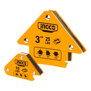 Set 6 Escuadras Magneticas Ingco Amwh6001
