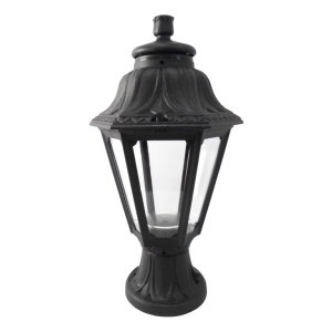 Farol Colonial Pedestal Anna, De 6 Caras - Fumagalli Fl0515