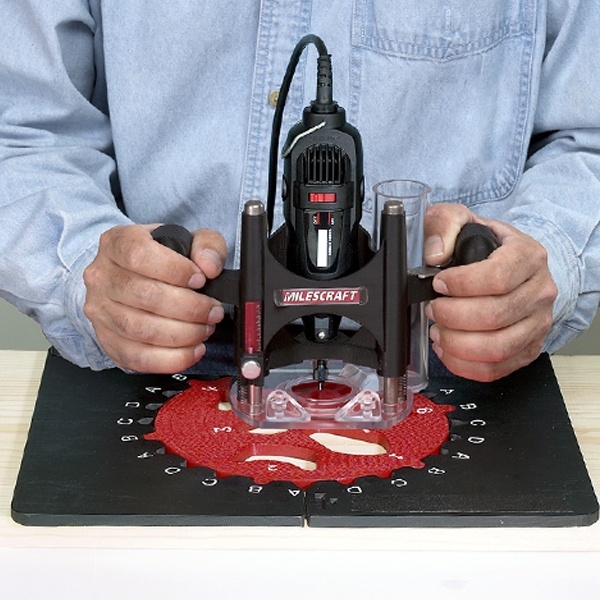 Plantilla Diseño Inlaykit Router Stencil Figura Milescraft - Imagen 3