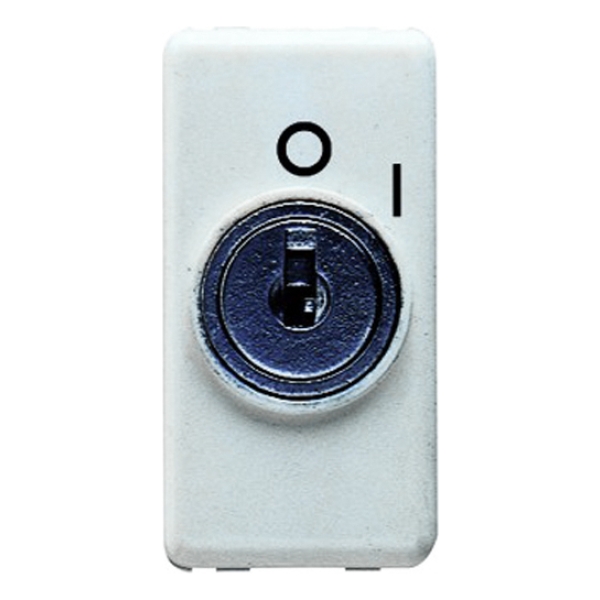 Módulo Interruptor Bipolar Con Llave Blanco