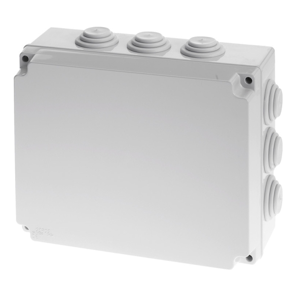 Caja Estanca 12 Salidas, Adosar 310x240x120mm Ip54
