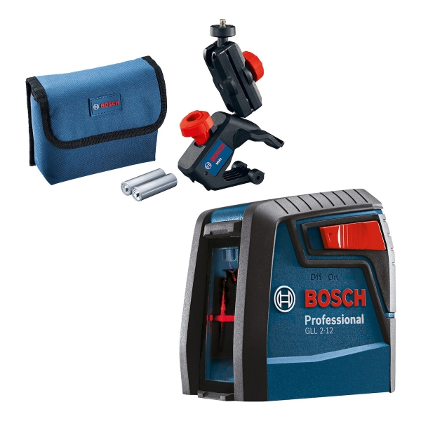 Nivel Medidor Láser Lineas Bosch 12mts Gll 2-12