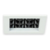 Downlight Led Cuadrado Roma 1mód. Blanco 12w 3000k