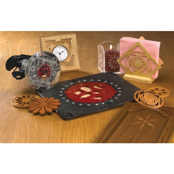 Plantilla Diseño Inlaykit Router Stencil Figura Milescraft - Imagen 5