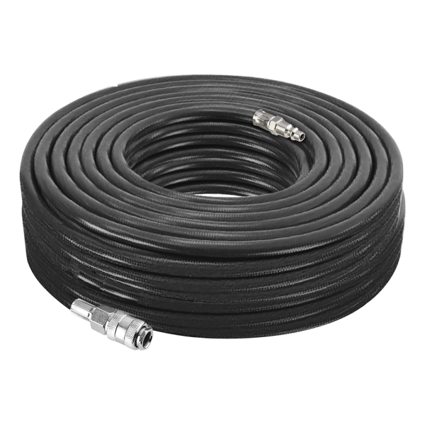 Manguera Goma Para Compresor 15m 1/4 Npt Wadfow Uwqg2e15