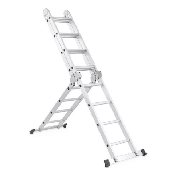 Escalera Andamio De Aluminio Multifunción 4.7m 16 Escalones - Imagen 3