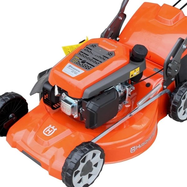 Cortadora Cesped 6hp Husqvarna Lc151 Recolector - Imagen 3