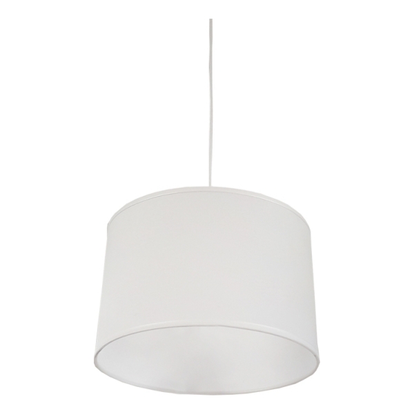 Colgante Pantalla Color Blanco 1xe27 O30cm