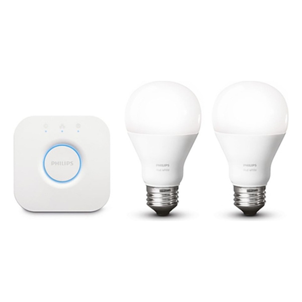 Kit 2 Lamp Led E27 9w 806lm 2700k + Bridge Hue