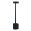 Portátil Mesa Led Inalámbrica Usb Negra