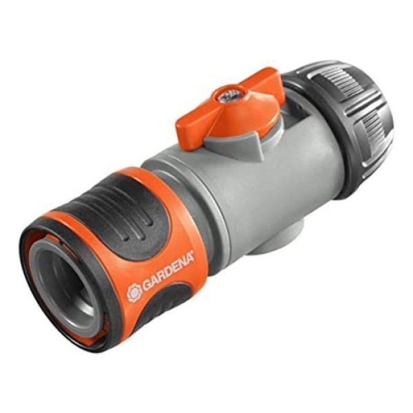 Conector Manguera Rápido Con Llave 1/2 Gardena 2942