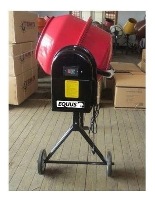 Hormigonera Equus 140lt Volante Trompito Modelo Economico - Imagen 2