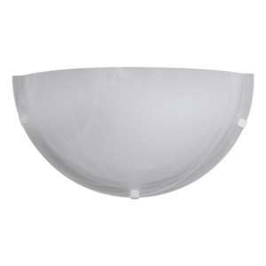 Aplique De Pared, Metal Y Vidrio Esmerilado - Dx3000
