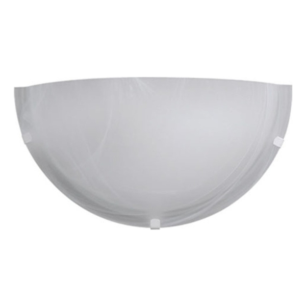 Aplique De Pared, Metal Y Vidrio Esmerilado - Dx3000