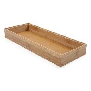 Cajón Organizador En Bambú 15 X 38cm.