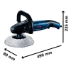 Pulidora Electrónica Bosch 7 1400w 220v Gpo 14 - Imagen 7