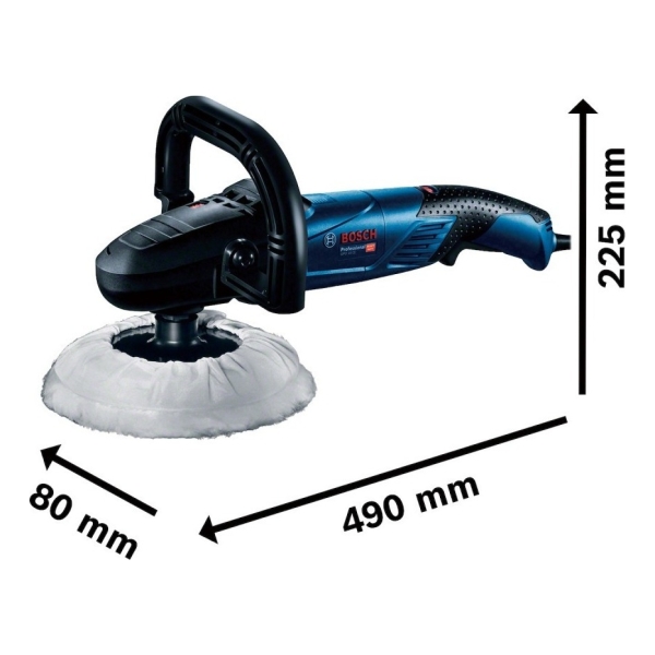 Pulidora Electrónica Bosch 7 1400w 220v Gpo 14 - Imagen 7