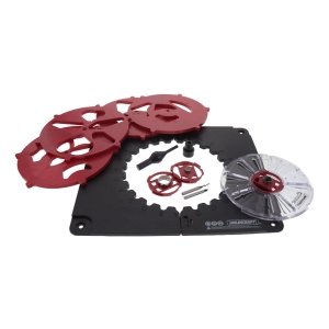 Plantilla Diseño Inlaykit Router Stencil Figura Milescraft