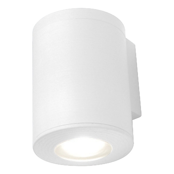 Aplique Exterior Con Lámpara Incluida, Color Blanco - Fumaga