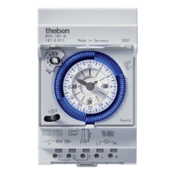 Temporizador Analógico 24hs Con Reserva Sul181d