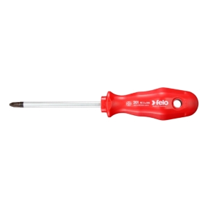 Destornillador Rojo Pozidriv N°2x100mm