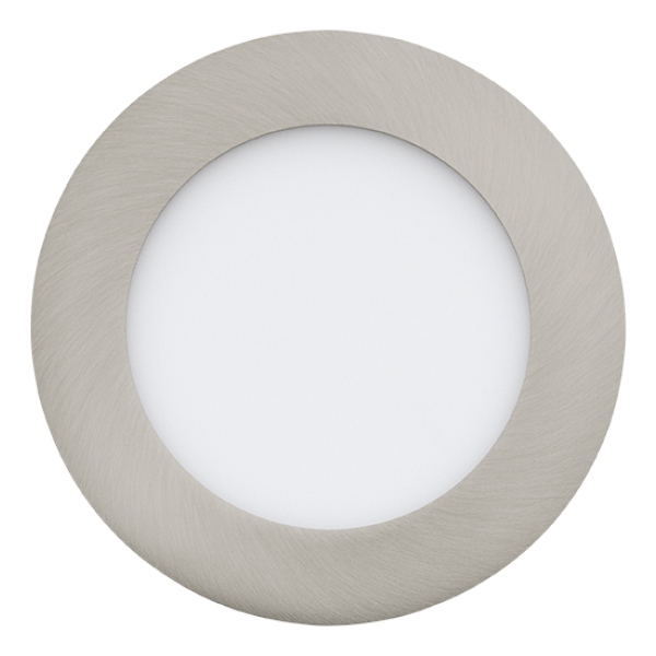 Embutido Led Con Marco Redondo Níquel 5,5w-eg1137