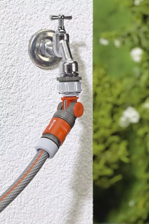 Conector De Manguera Articulado Para Canilla Gardena - Imagen 6
