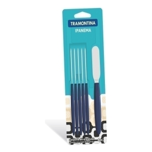 Espátula Para Manteca Color Azul, Mod. Ipanema 6 Piezas - T